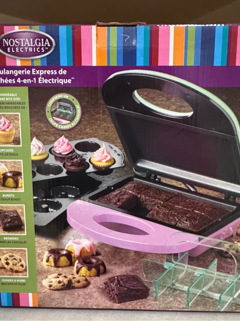 Pink 4-in-1 Electric Treat Maker